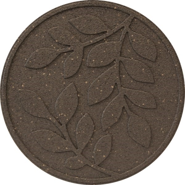 18\ (46cm) Reversible EcoTrend Stepping Stone Leaves design Earth