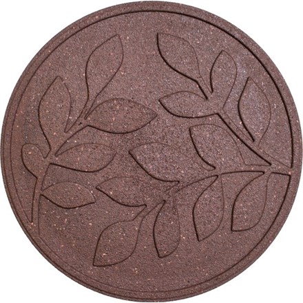 18\ (46cm) Reversible EcoTrend Stepping Stone Leaves in Terracotta"