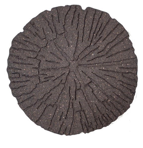 18\ (46cm) Cracked Log Stepping Stone Earth - Pack of 5