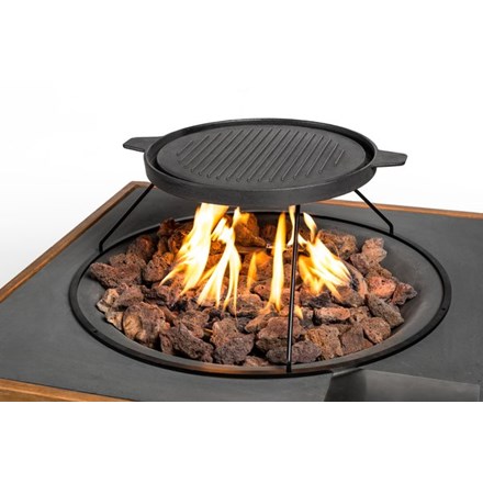 Norfolk Leisure Griddle Plate, Lid and Tripod Stand