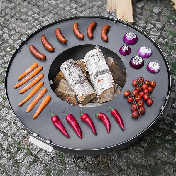 Grill Plate With Grate