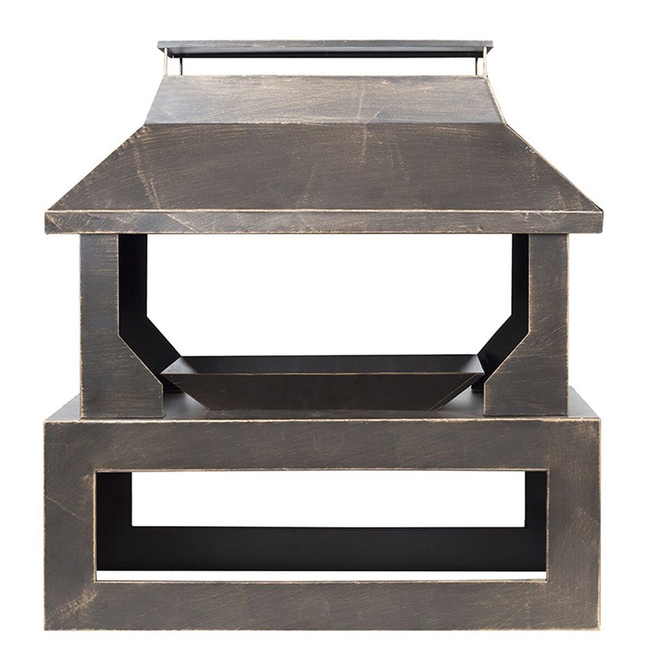 45cm Stonehurst Steel Firebasket - by La Hacienda™