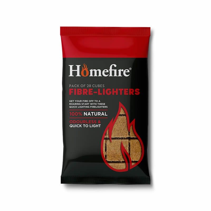 Pack of 24 Fibre Firelights Economy firelighters