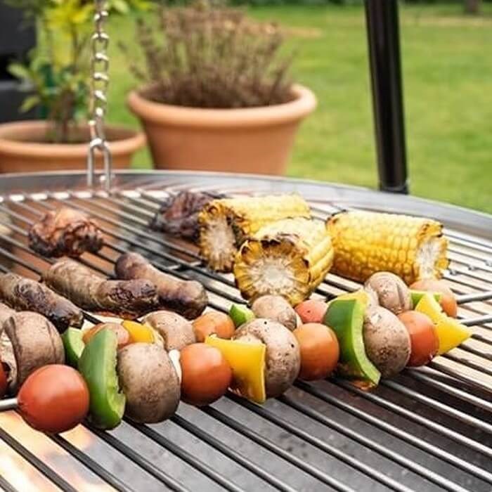 H:172cm Hanging Trippot Grill by Smart Garden