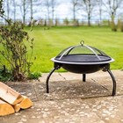 H:41cm Portable Firepit by Smart Garden