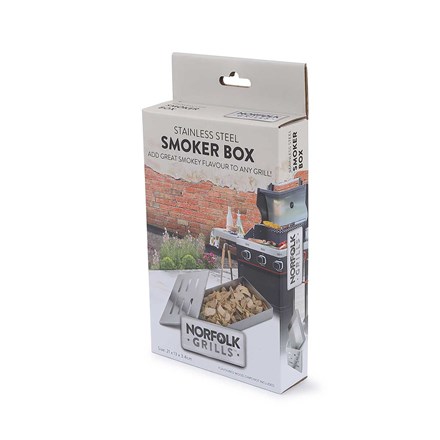 BBQ Gas Charcoal Smoker Box