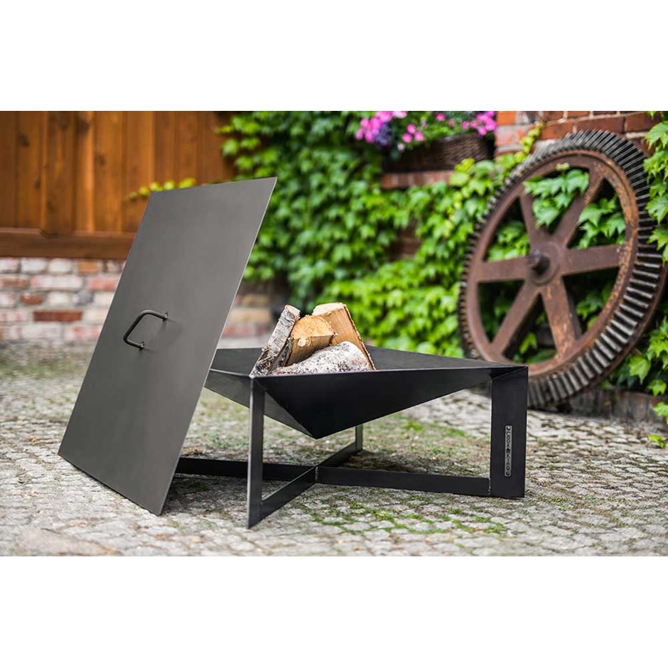 Norfolk Cook King Cuba Fire Bowl | 70cm | Black
