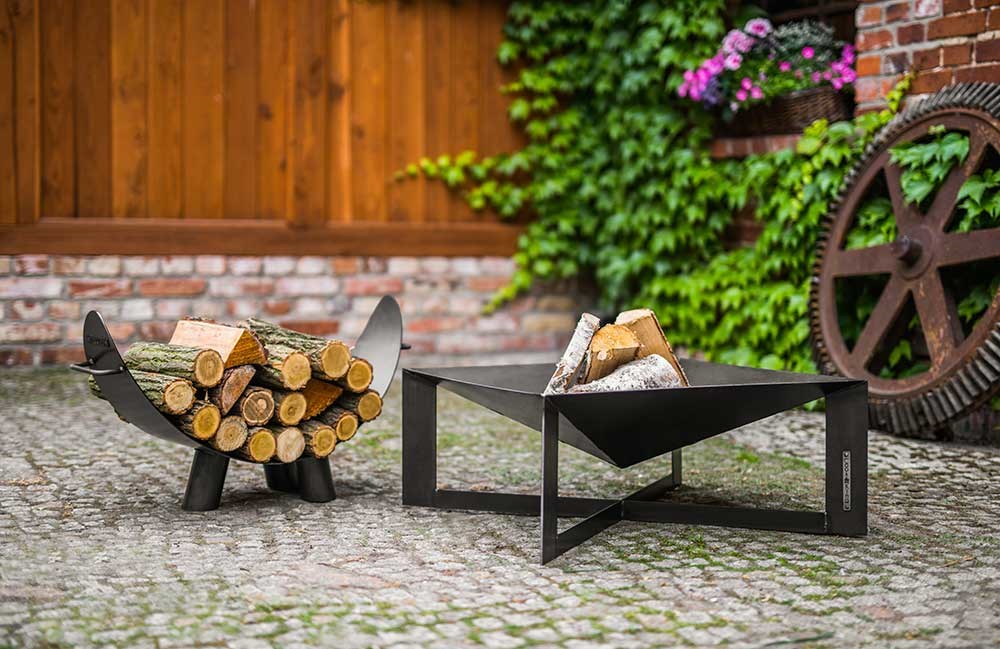Norfolk Cook King Cuba Fire Bowl | 70cm | Black