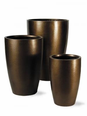 Bronze Fibreglass Vase Planter