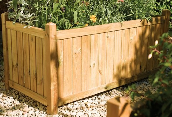 1m (3ft 3in) Versailles Rectangular Planter by Rowlinson®
