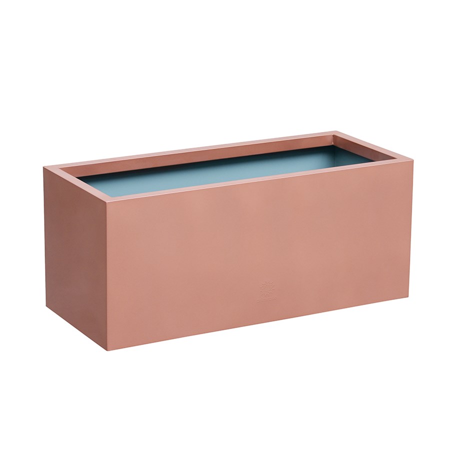 Copper Zinc Trough Planter