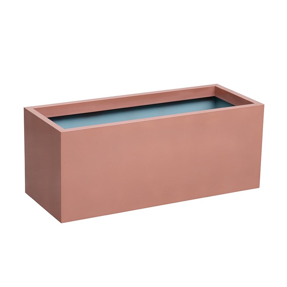 Copper Zinc Trough Planter