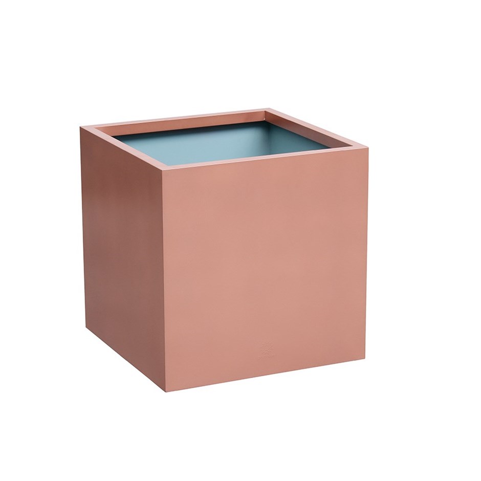 Copper Zinc Cube Planter
