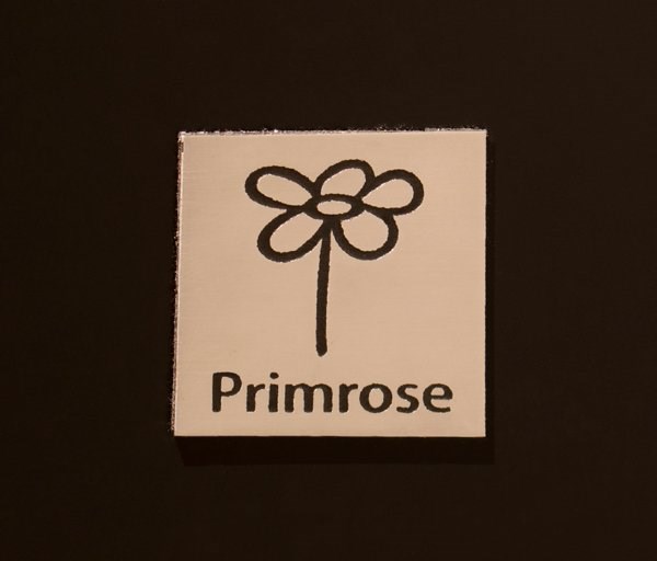 L80cm Gloss Fibreglass Trough Planter in Black - By Primrose™