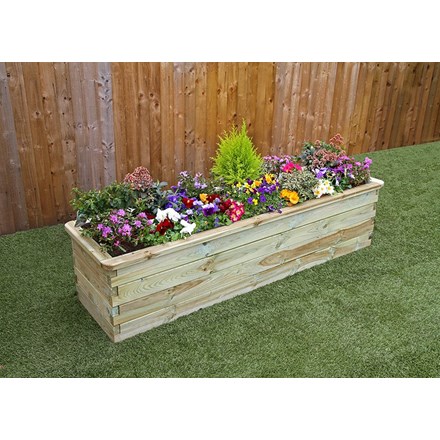 1.8m (5ft 10in) 500L Sleeper Raised Bed by Zest 4 Leisure®