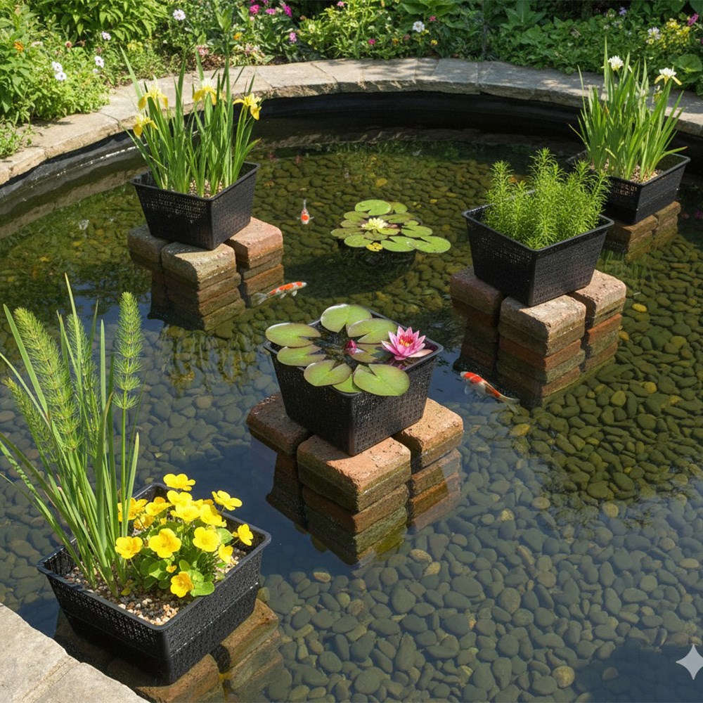 Bermuda Aquatic Pond Planting Basket
