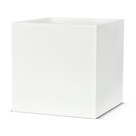40cm Capi LUX White Cube Planter