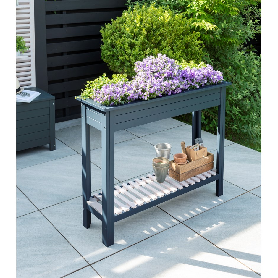 Galaxy High Planter With Zinc Tray