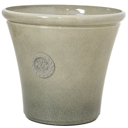 H49cm River Mist Round Tuscan Planter - By Primrose™