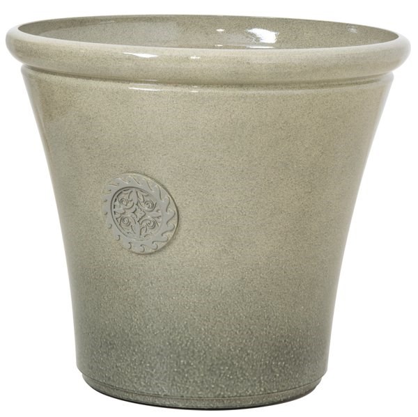 Tuscan River Mist Round Planter