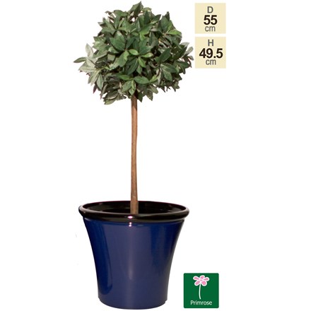 55cm Royal Blue Cone Planter - By Primrose™