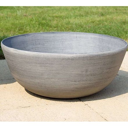 55cm Cortina Stone Bowl Planter - By Primrose™