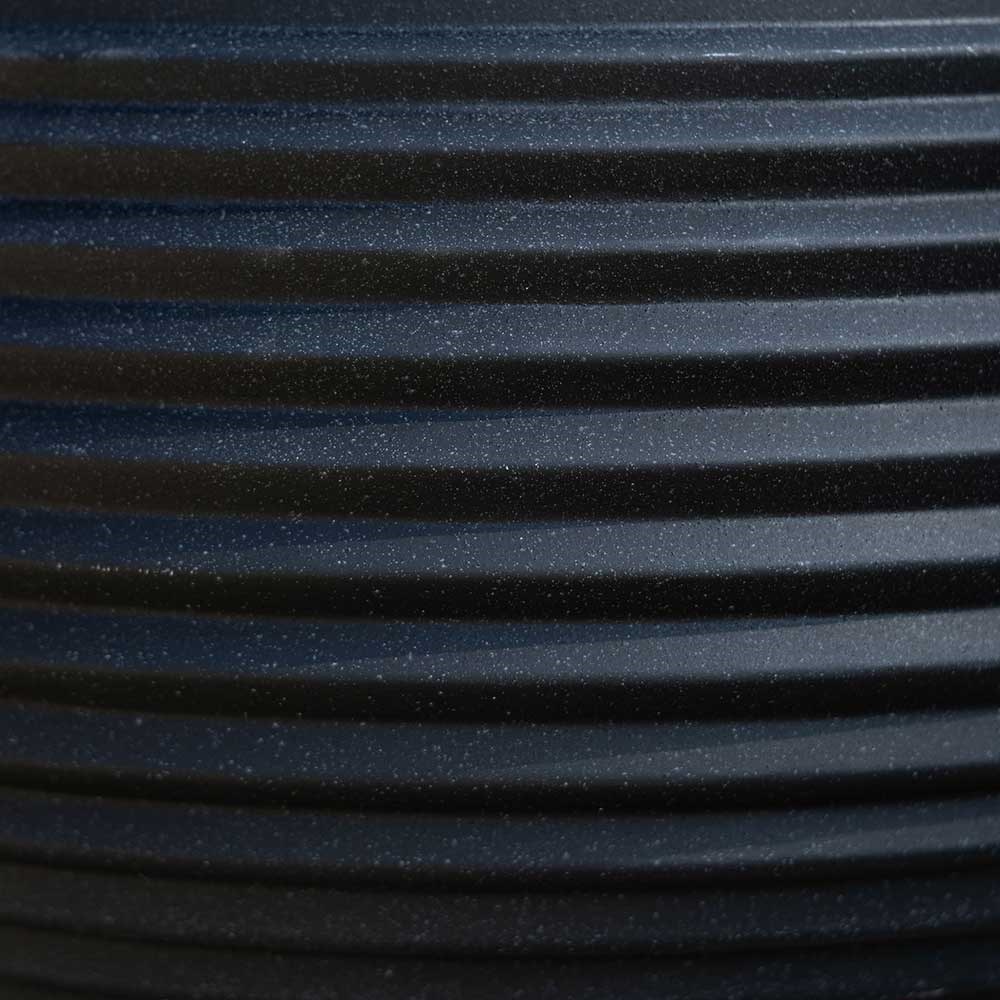 41cm Round Planter Pot in Black