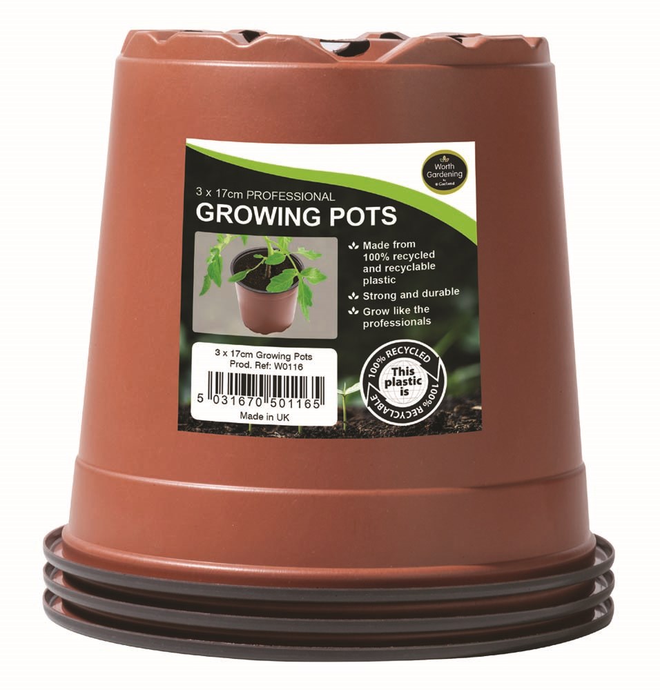 Professional Growing Pots - 3 x 17cm