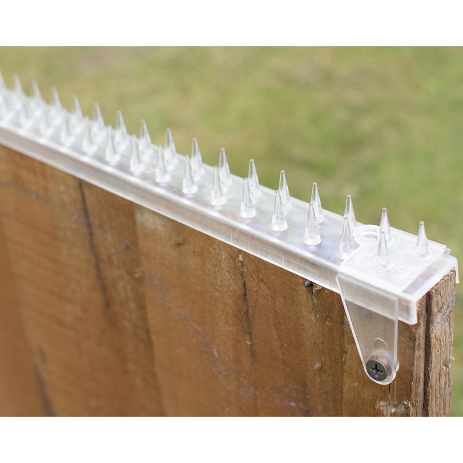 Featherboard Fence Spikes Cat & Bird Deterrent