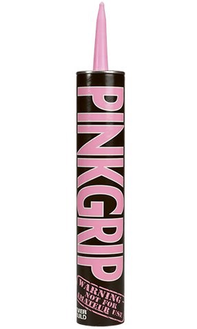 Pink Grip Adhesive Glue for Fence and Wall Strip