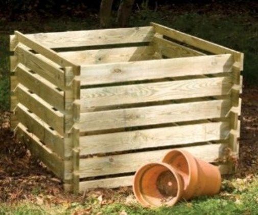 Wooden Composter: Extra Large - 1575L - by Lacewing™