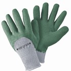 Thermal Extra Grip Gardening Gloves Latex All Purpose Twin Pack Sage Med