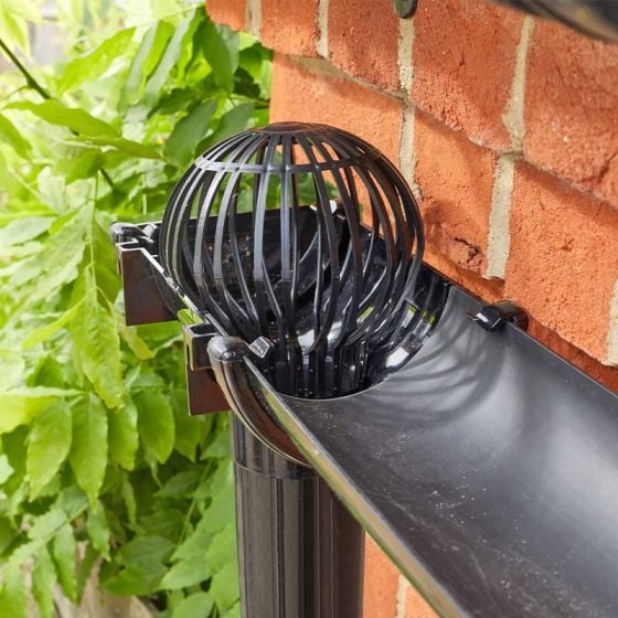 Pack of 2 Gutter Downpipe LeafGard by Smart Garden
