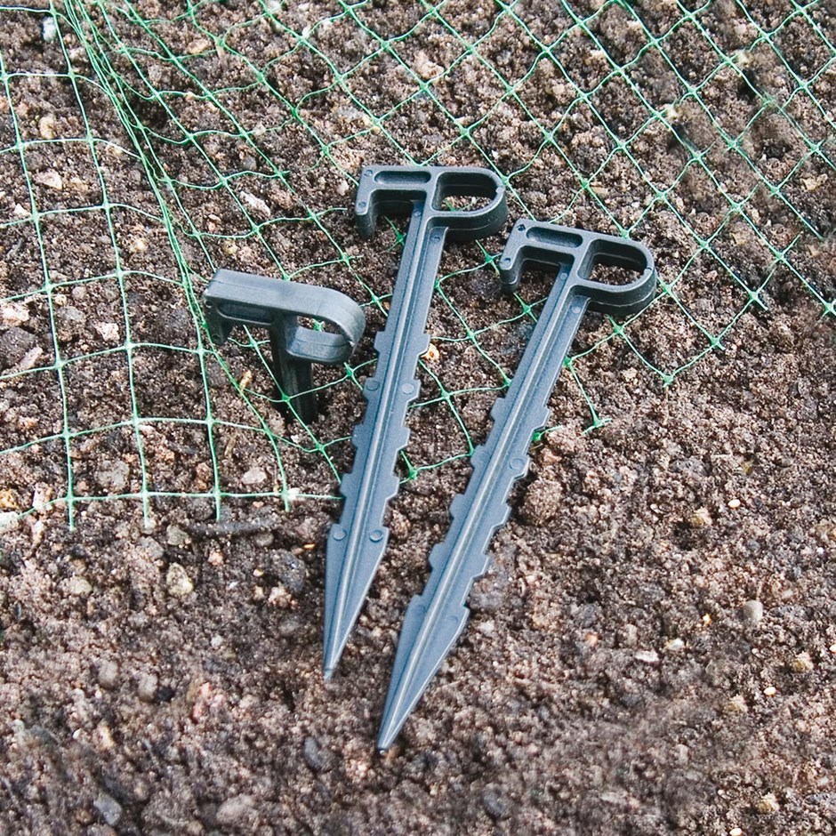 Netting Pegs Securing