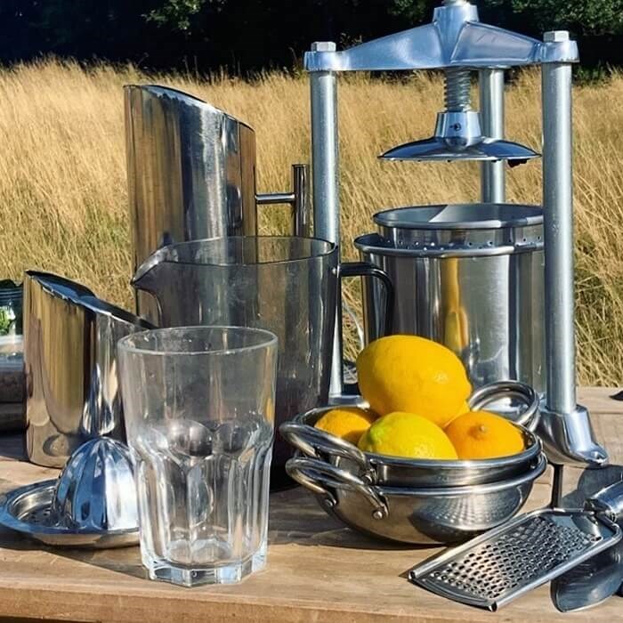 Effortless Aluminium Fruit Press