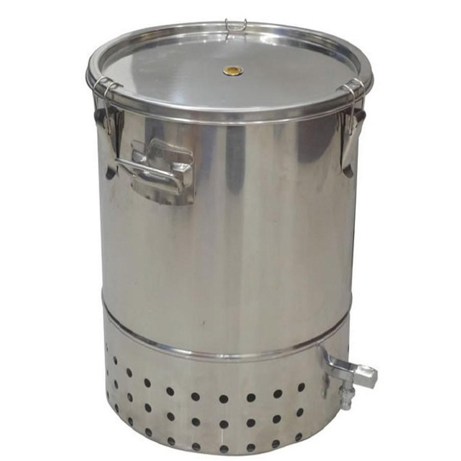 Indoor Wormery Composter in Stainless Steel (30L)