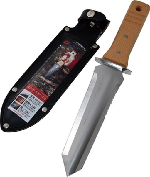 Mokuetubatsuki Hori Hori Trowel - 130mm Edge