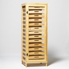 Traditional Apple Storage Rack - 13 Drawers H156cm x W55cm x D59cm by Lacewing™
