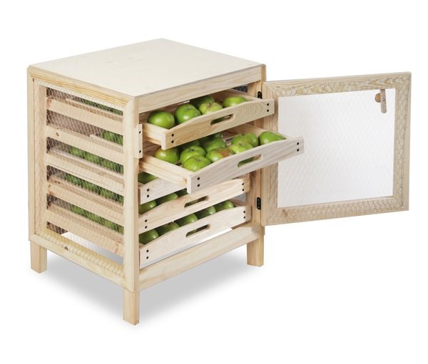 Buy Traditional Apple Storage Rack 5 Drawers H73cm x W55cm x D59cm by Lacewing Delivery by Primrose