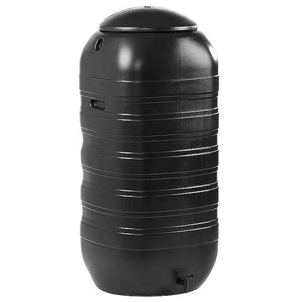 Super Space Saver Water Butt Black 250L