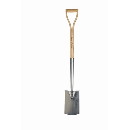 104cm Stainless Steel Border Spade by Kent & Stowe