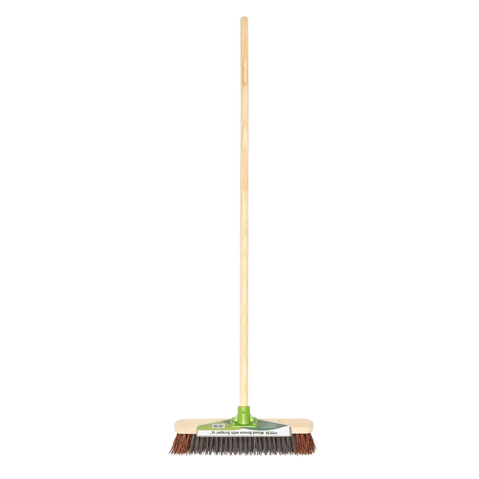 119.5cm Mixed Broom and Scraper 15\ from Crest