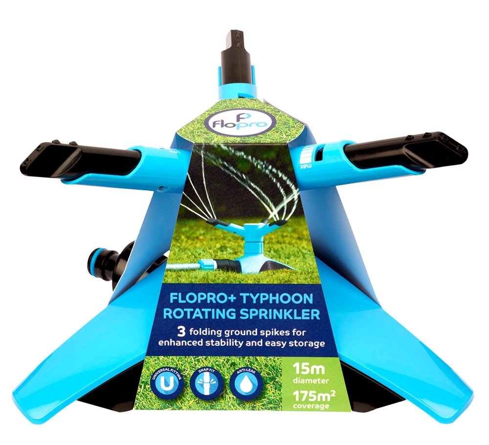 Typhoon Rotating Garden Sprinkler Plus