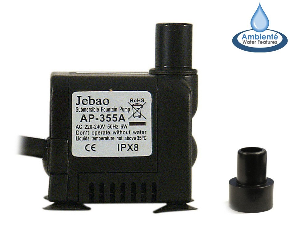350 LPH Mains Powered Submersible Water Feature Pump