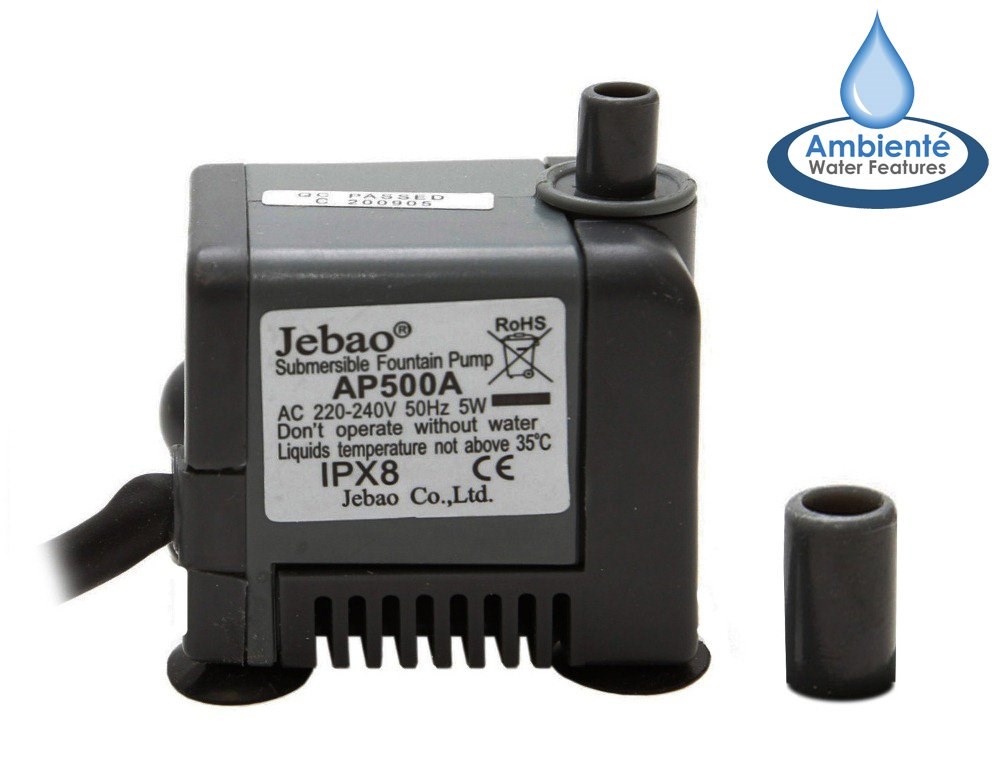 450 LPH Mains Powered Submersible Water Feature Pump