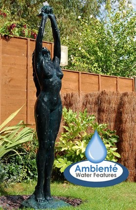 H162cm Aphrodite Figurine Water Feature by Ambienté