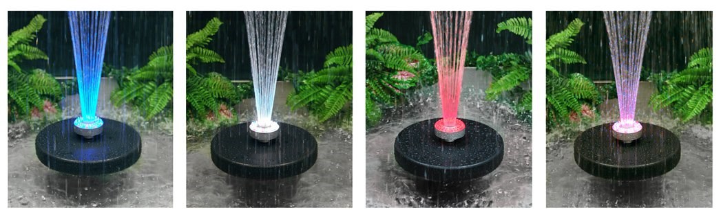 D28cm Apollo Fountain with Colour Changing LEDs by Ambienté