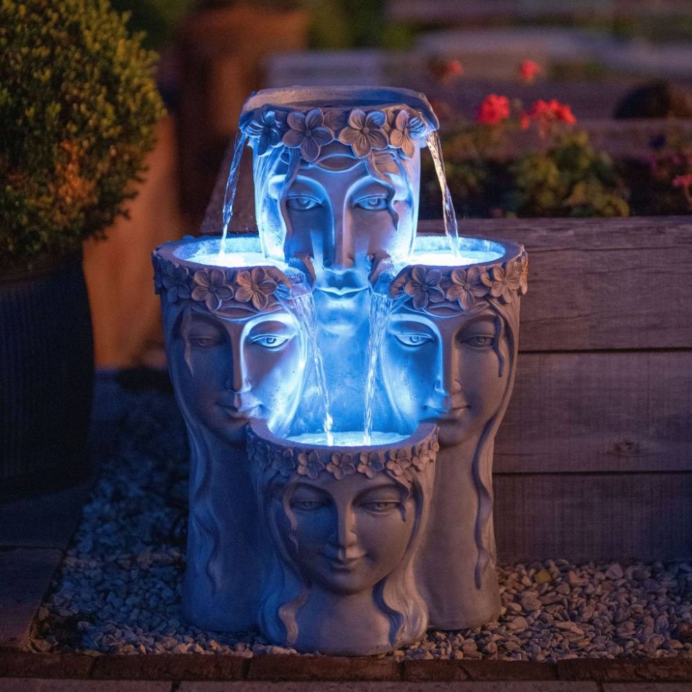81cm Hebe Tiered Cascading Water Feature By Ambienté