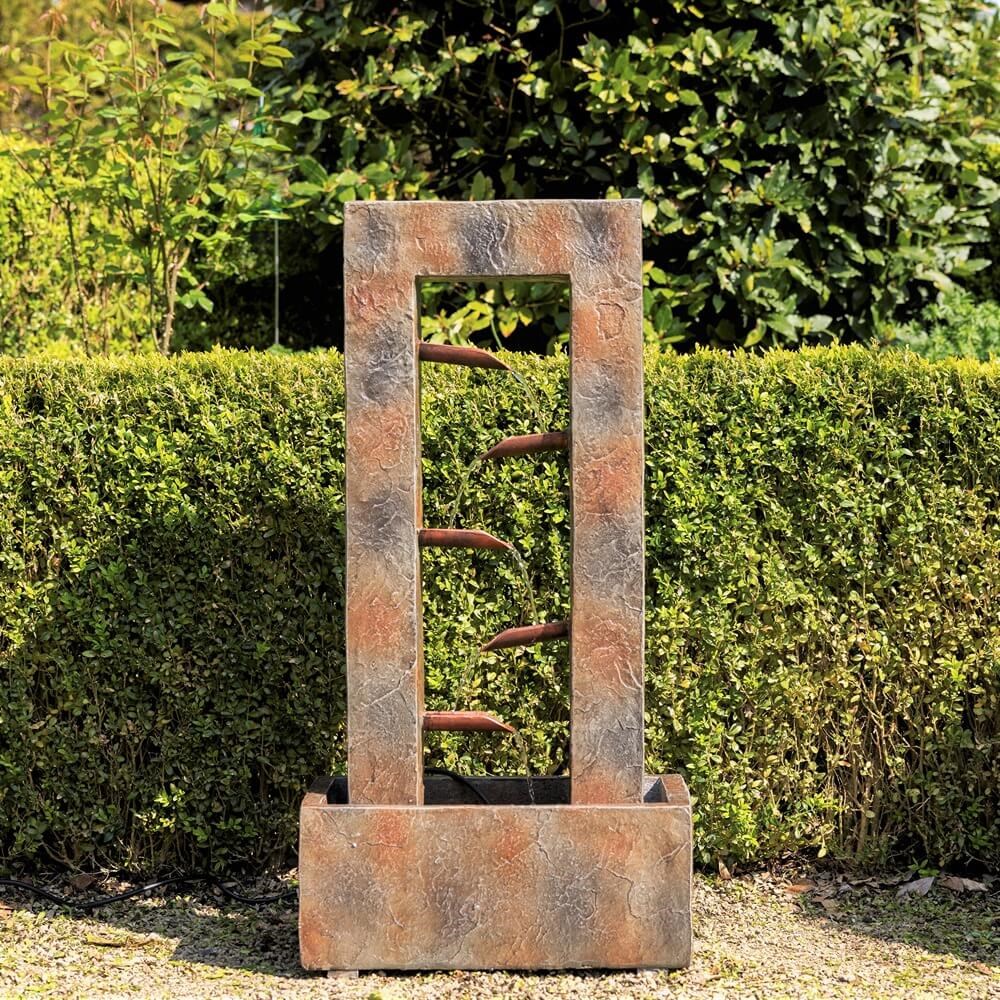Averio Bronze Effect 5-Tier Cascade Water Feature