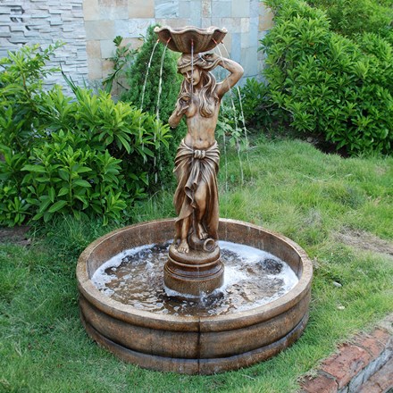 Naiades Figurine & Surround Water Feature